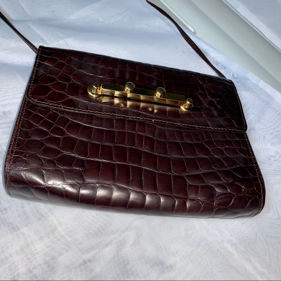 Dark Brown Desmo Crossbody bag - Picture 2 of 4